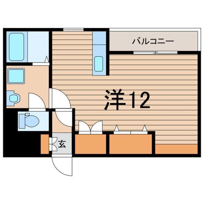 間取図 常磐線（東北地方）/相馬駅 徒歩15分 1階 築16年