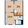 常磐線（東北地方）/相馬駅 徒歩26分 1階 築33年 2DKの間取り