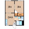 常磐線（東北地方）/相馬駅 徒歩26分 1階 築34年 2DKの間取り