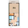 常磐線（東北地方）/相馬駅 徒歩20分 2階 築17年 1Kの間取り
