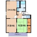 ロイヤルパレス新倉の間取図
