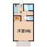 リンデンバウム 1Kの間取り