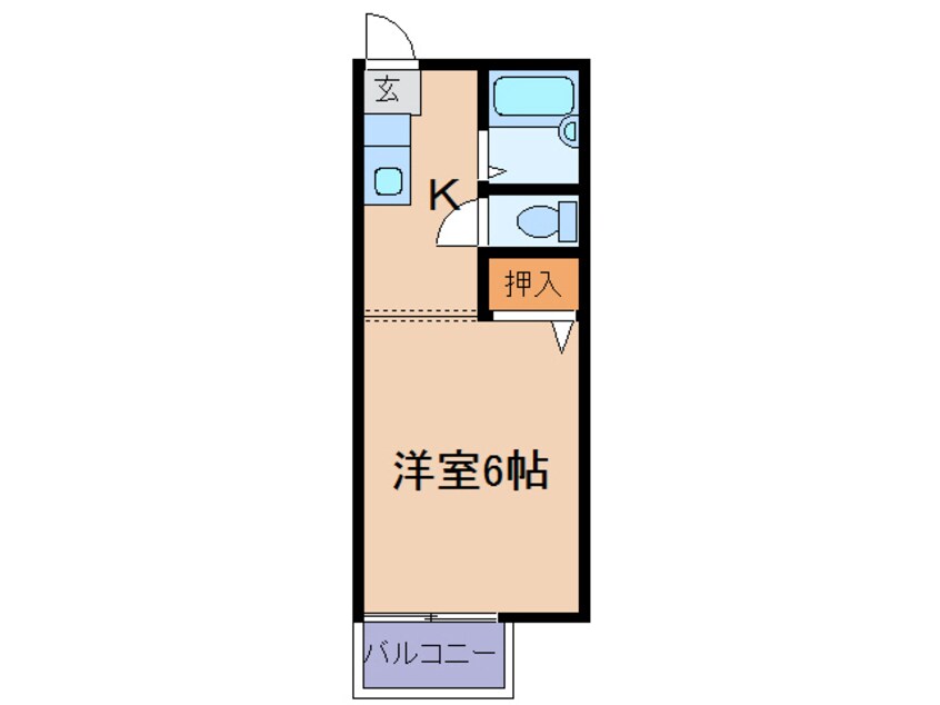 間取図 爪崎サンプラザ