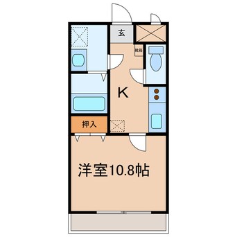 間取図 マリベール新倉敷