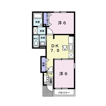 間取図 サニーコートⅡ