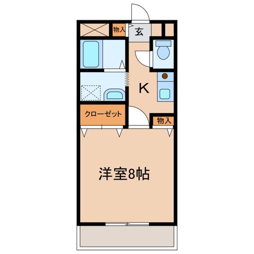 間取図 サンビレッジ