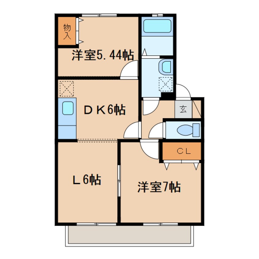 間取図 アムール