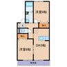 ウィルモア 2DKの間取り