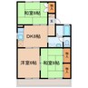 シーサイドハウス 3DKの間取り