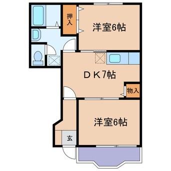 間取図 アビターレA・B