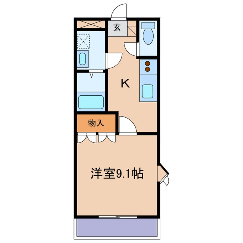 間取図 グランドソレーユ