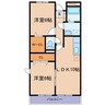 サントピア 2LDKの間取り