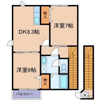 間取図 シェーン・バッハ