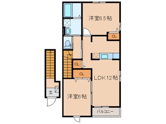 間取図 コモドカーサⅡA