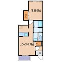 アプローズⅡの間取図