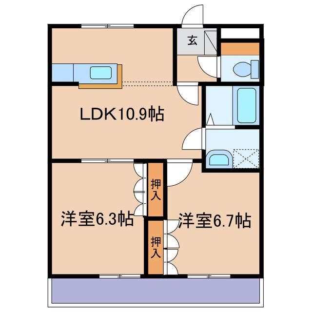 間取り図 グリーン　アヴェニュー