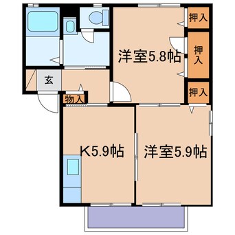 間取図 ヴィ・アージュ