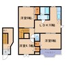 サンライズ 3LDKの間取り