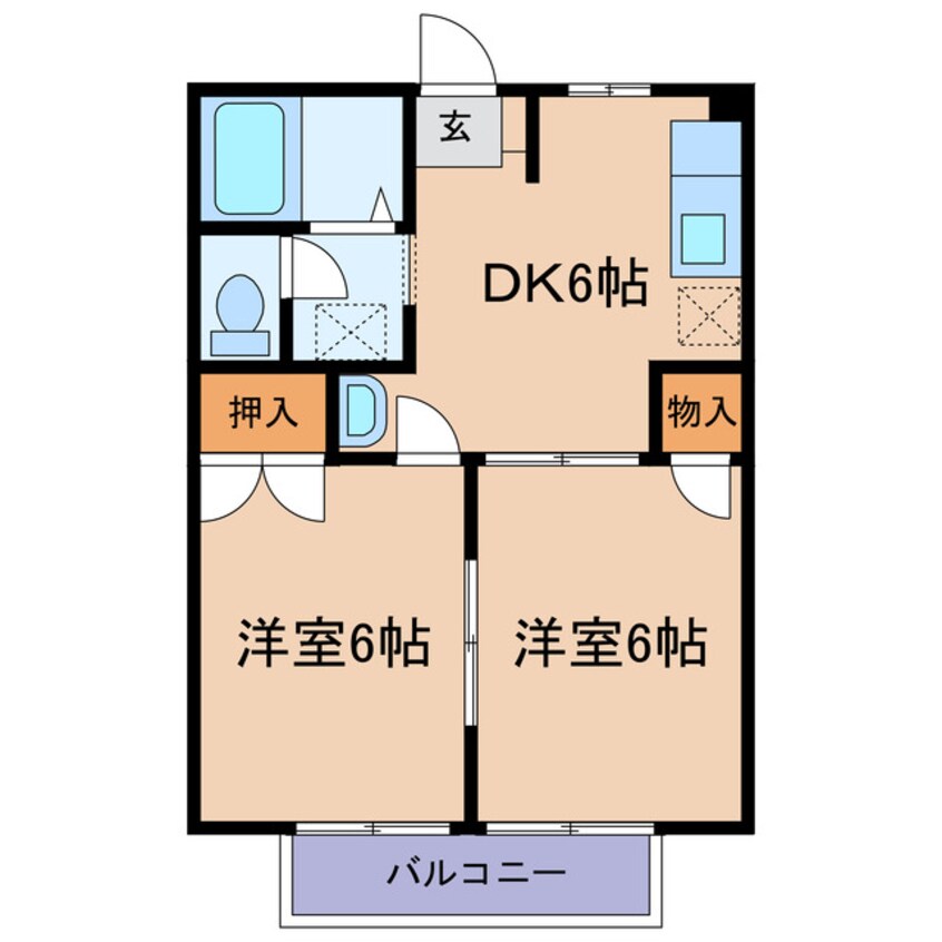 間取図 ニューシティ小野