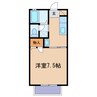 ディア　エスタ 1Kの間取り