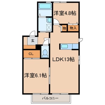 間取図 リバティ