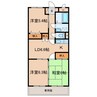 パスィフィーク 3LDKの間取り