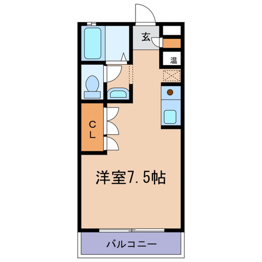 間取図 アサヒコーポⅠ