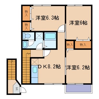 間取図 サニースクエア