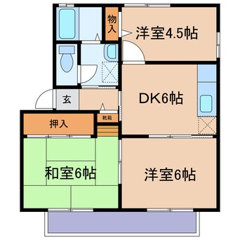 間取図 ネオ･ニューク長尾