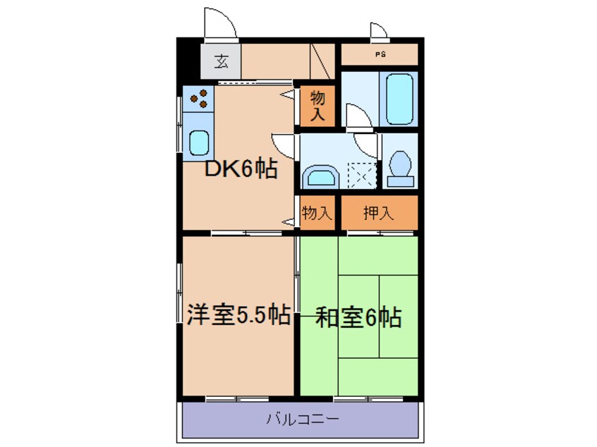 間取図 ファミーユ