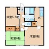 サンビレッジ阿賀崎 3Kの間取り