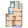 リュミエール 2LDKの間取り