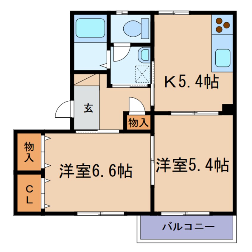 間取図 マグノーリア