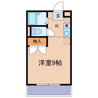 間取図 カーサベルデ1