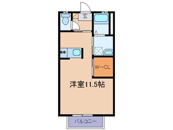 間取図 エストリオンⅡ