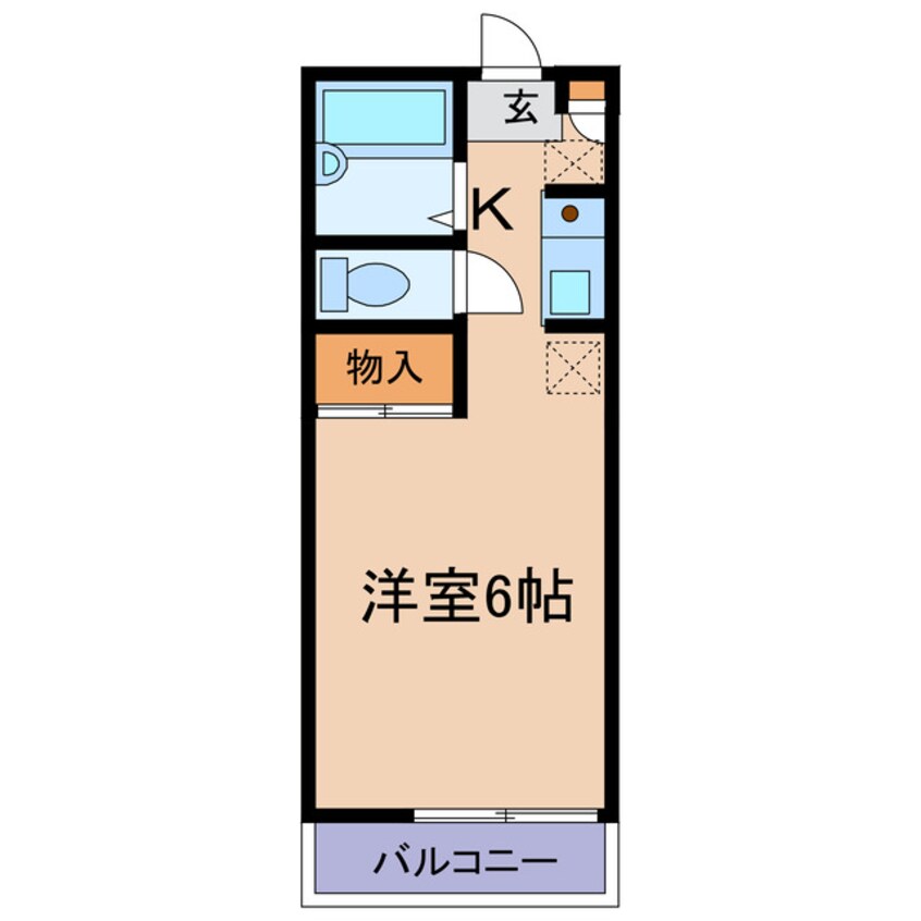 間取図 レジデンス八島