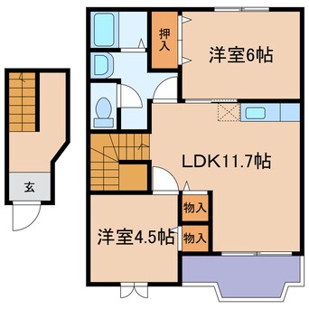 間取図 フォルム恵喜