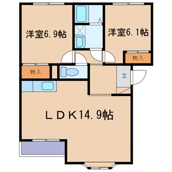 間取図 ヴァンヤード