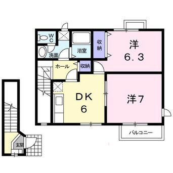 間取図 ショコラハウス