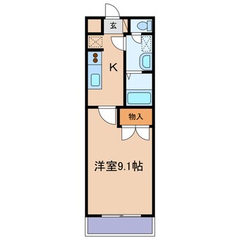 間取図 Bell Flora