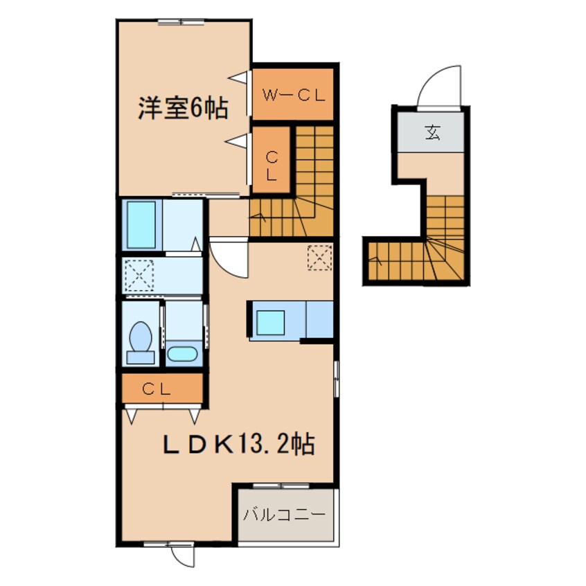 間取図 アプローズⅠ