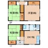 上野駅前貸家 3DKの間取り