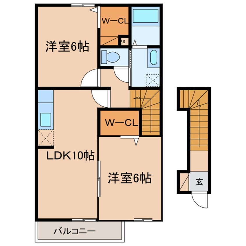 間取図 ポポラーレ・デ・レオン