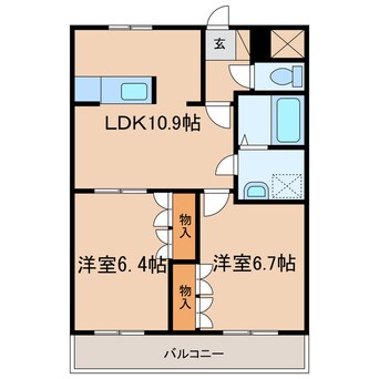 間取図 プロニティーMABI