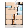 プロニティーMABI 2LDKの間取り