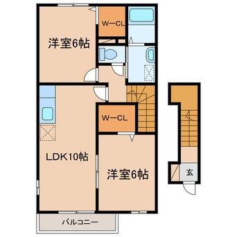 間取図 カーサ・サンリットA