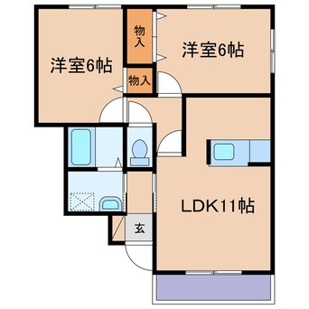 間取図 ウエルカム