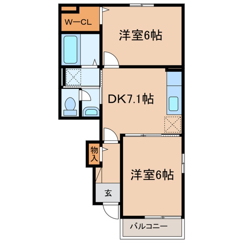 間取図 シーネックB