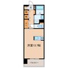 北斗シティ 1Rの間取り