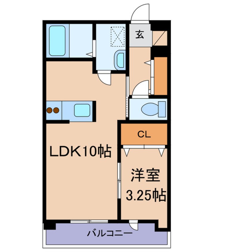 間取図 エスペランサ